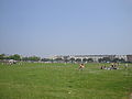 Southsea Common, Southsea, Hampshire, seen during a warm day in May 2012.