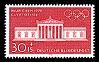 Stamps of Germany (BRD), Olympiade 1972, Ausgabe 1970, 30 Pf.jpg