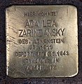 Ada Lea Zarinzansky, Ansbacher Straße 18, Berlin-Schöneberg, Deutschland