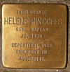 Stolperstein Grindelhof 19 (Helene Pincoffs), Hamburg-Rotherbaum.JPG