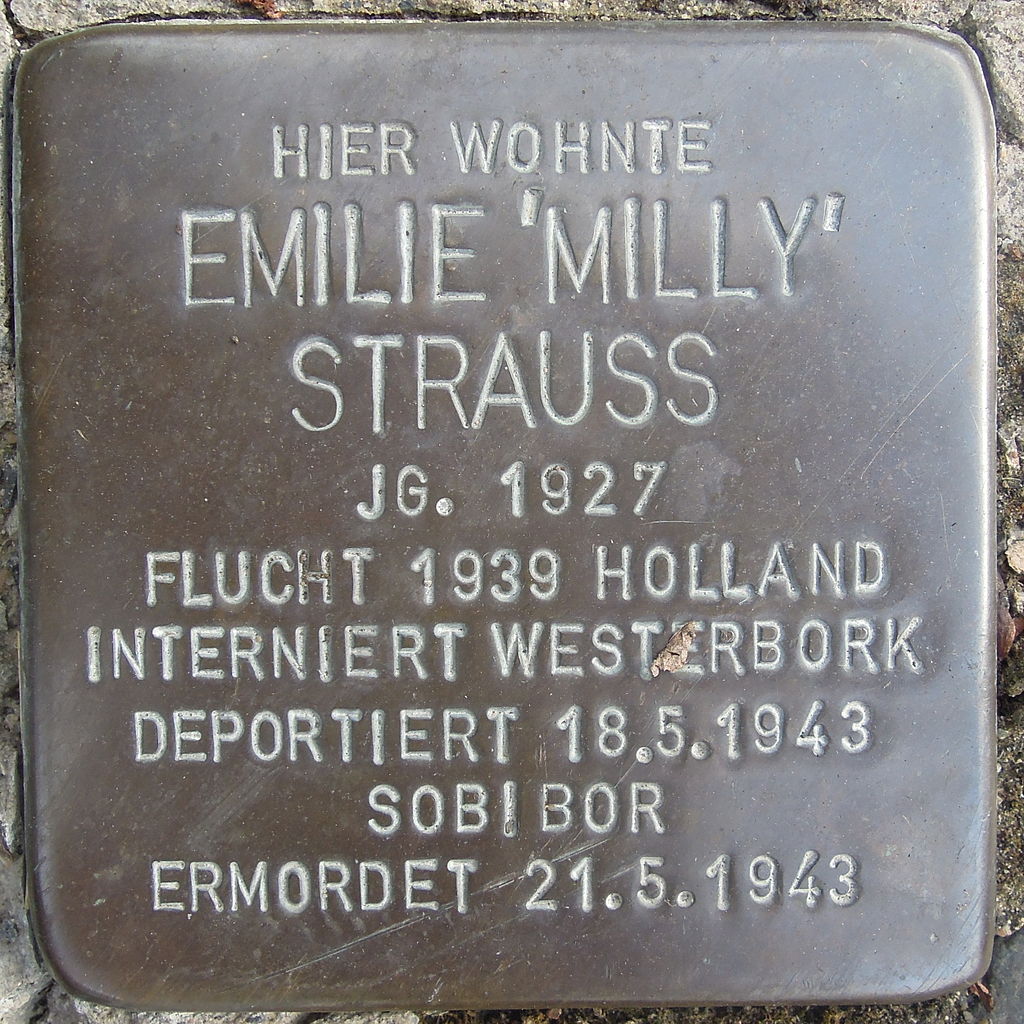 Stolperstein Hünfeld Gartenstraße 1 Emilie Strauss