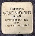 Antonie Simonsohn, Prager Straße 3, Berlin-Wilmersdorf, Deutschland