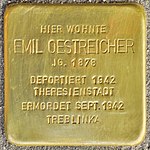 Stumbling block for Emil Oestreicher (Munich) .jpg