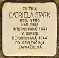 Stolperstein für Gabriela Stark (Nitra).jpg