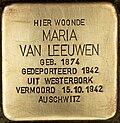 Stolperstein für Maria van Leeuwen (Rotterdam).jpg