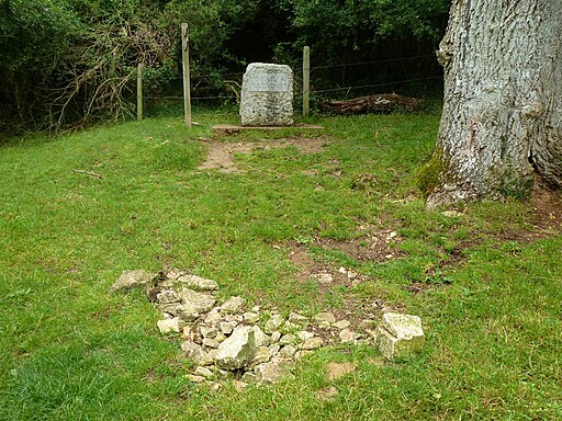 Stone marking the source of the River Thames - geograph.org.uk - 3028212