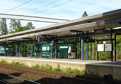 Vägbeskrivningar till Stuvsta Station med kollektivtrafik