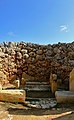 Side altar in the Ġgantija temple