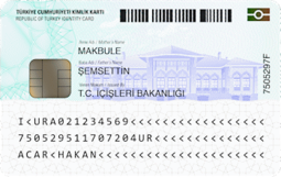 Turkish identity card back side TR Nat ID Card Back.png