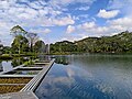 * Nomination View of Tasik Bukit Besi in Johor Botanical Garden, Malaysia --Wiki Farazi 07:27, 27 June 2023 (UTC)  Oppose Sorry: blurred, too low sharpness for QI, level of detail is too low  Level of detail too low. --F. Riedelio 07:02, 3 July 2023 (UTC) * Decline {{{2}}}