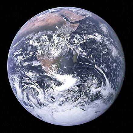 The Earth seen from Apollo 17., From WikimediaPhotos