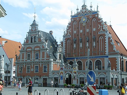 Town square, Riga