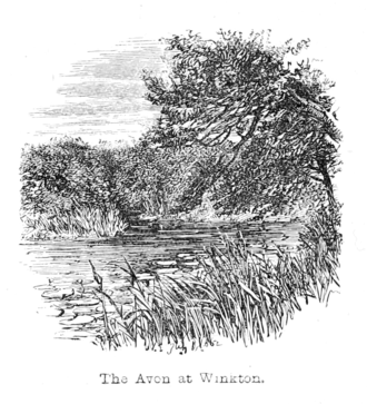 The Avon at Winkton (1867) The New Forest its history and its scenery - page 128.png