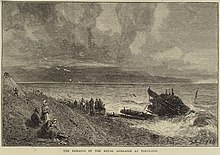 The Remains of the Royal Adelaide at Portland, 1872 The Remains of the Royal Adelaide at Portland - The Graphic 1872.jpg