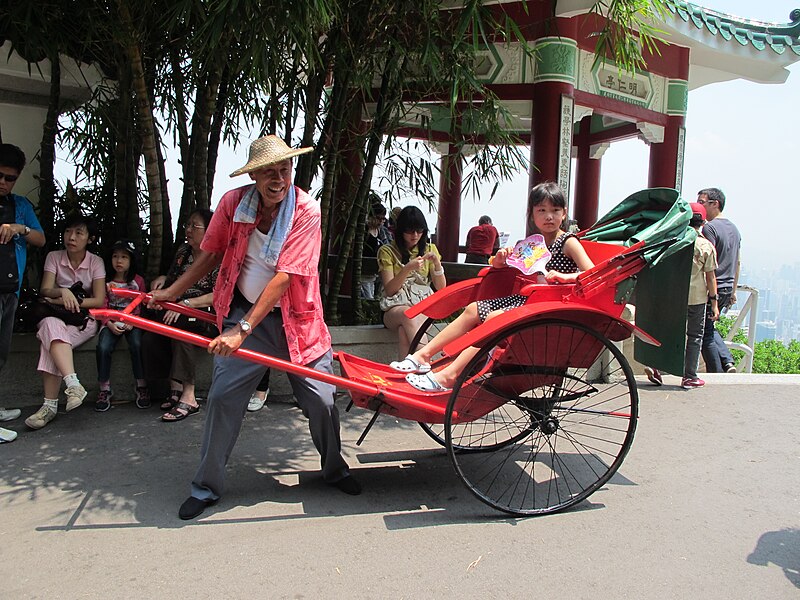 File:The final rickshaw ride in Hong Kong.jpg