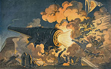 Puck magazine edition of December 27, 1911 (v. 70, no. 1817) depicting the flareback of the bombing. The flareback 27801u original.jpg