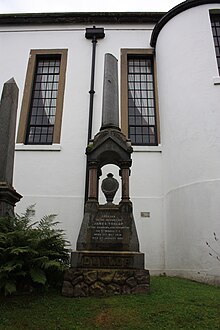 James Dunlopin hauta, Woodside Cemetery, Paisley.jpg