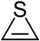 Structuurformule van thiireen