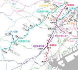 Tokyu Corporation Linemap.svg