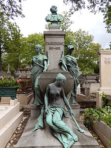 Tombeau de Ferdinand Barbedienne (1894), Paris, cimetière du Père-Lachaise.