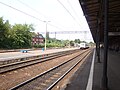 English: Toruń Główny railway station, view from platform 3 towards platform 4 Polski: Stacja kolejowa Toruń Główny, widok z peronu 3 na peron 4