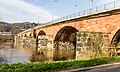 Trier, de Römerbrücke over de moezel.