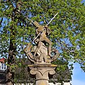 * Nomination Detail of St. George's fountain in Trier-Euren, Germany. --Palauenc05 20:35, 3 May 2023 (UTC) * Promotion  Support Good quality. --Rjcastillo 03:16, 4 May 2023 (UTC)