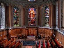 Interior of Trinity College Chapel Trinity College Chapel, Dublin.jpg
