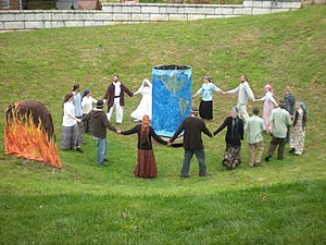 Danza cerimoniale al matrimonio in tribù