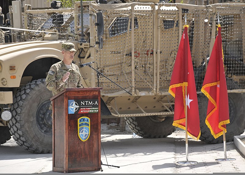 File:U.S. Army Lt. Gen. Kenneth E. Tovo, the commander of NATO Training Mission-Afghanistan (NTM-A) and Combined Security Transition Command-Afghanistan (CSTC-A), speaks during a change of command ceremony at Camp 130402-N-HU588-033.jpg