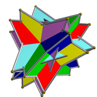 <span class="mw-page-title-main">Compound of six tetrahedra with rotational freedom</span> Polyhedral compound