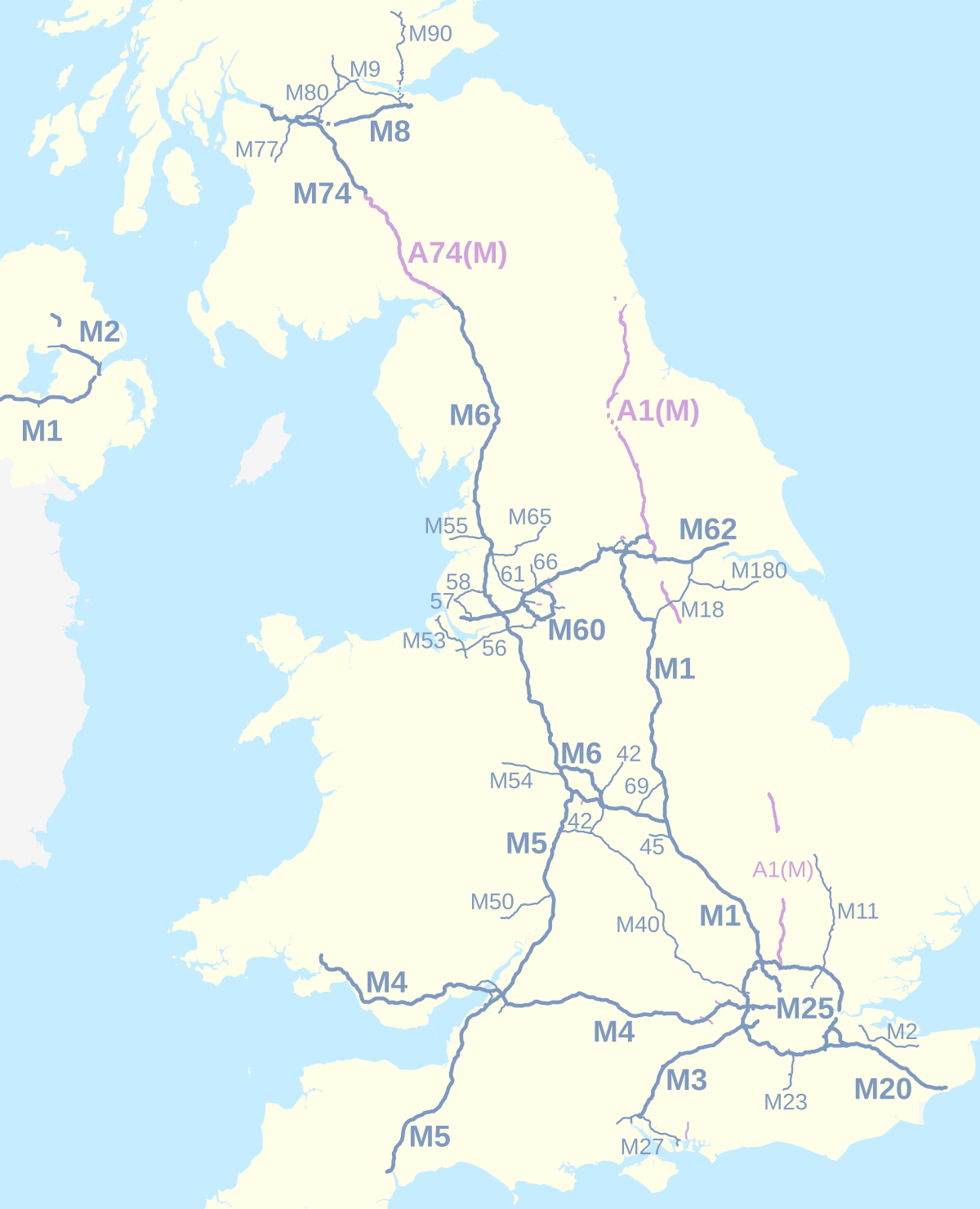 イギリスの高速道路 Wikipedia