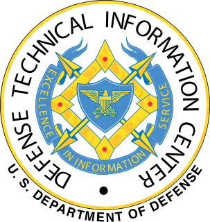 Defense Technical Information Center US Department of Defense repository for research and engineering information