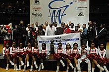 The men's basketball team and WSSU cheerleaders at the 2012 CIAA Tournament USMC-120303-M-PR201-235.jpg