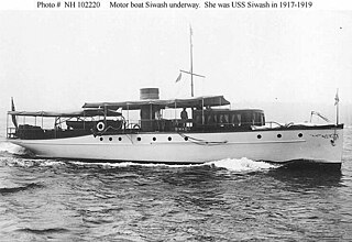 USS <i>Siwash</i> (SP-12) Patrol vessel of the United States Navy