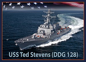 Военный корабль США Тед Стивенс (DDG-128) художник depiction.jpg