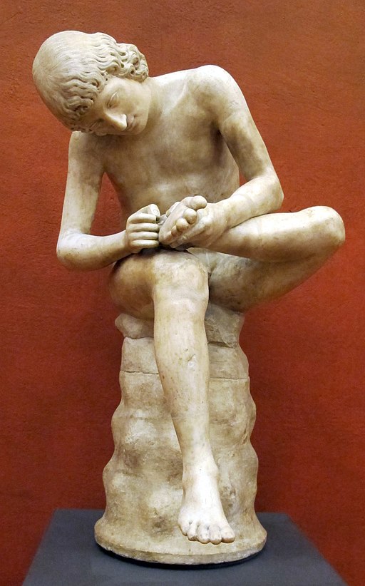 Boy with Thorn - Uffizi Gallery, Florence