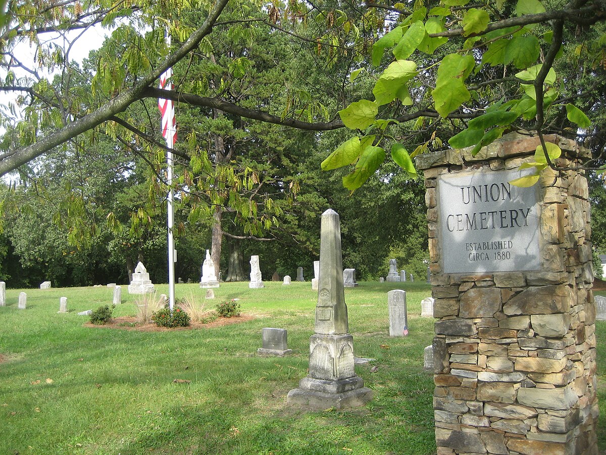 Union Cemetery (Greensboro, North Carolina) - Wikipedia1200 x 900