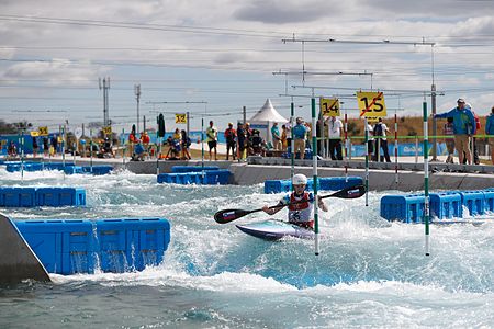 Canoeing at the 2016 Summer Olympics (photo with Ursa Krageu)