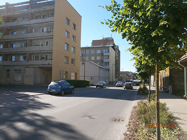 Fr.R.Kreutzwald street in Võru