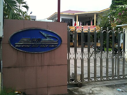 The Da Nang branch office of Vietnam Railways.