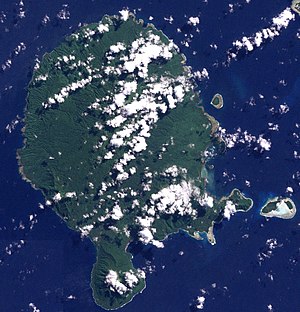 Vanua Lava satellite image