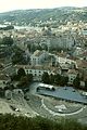 Blick auf Vienne (Isère) und antikes Theater