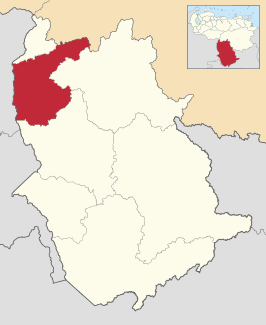 Locatie van de gemeente in Amazonas