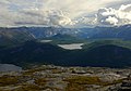 * Nomination View from Kråkmotinden Mountain against Tennvatnet, Nordland, Norway.--Frankemann 17:27, 30 September 2016 (UTC) * Promotion More Arctic beauty --Daniel Case 19:14, 30 September 2016 (UTC)