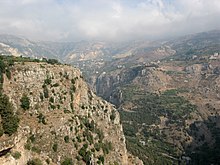 View of Kadisha Valley, Lebanon.jpg