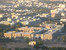 View of institute from Bhujia Fort