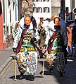 Narren der Narrozunft beim Flanieren durch die Straßen, Figur: "Narro"