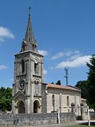 L'église Saint-Genès.