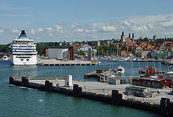 Visby: Géographie, Toponymie, Histoire